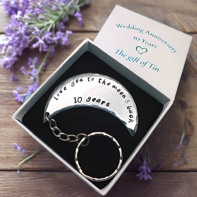 10th Anniversary Tin Keyrings – Vision Arts Tin