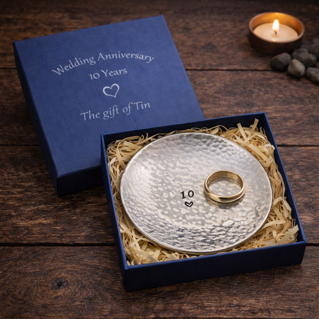 10th Wedding Anniversary Gifts For Him - Handcrafted Tin Gifts – Vision ...
