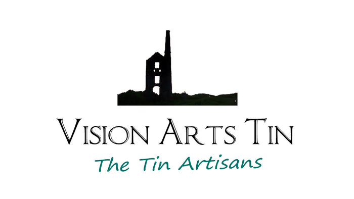 Vision Arts Tin Logo. Cornish Engine House Image